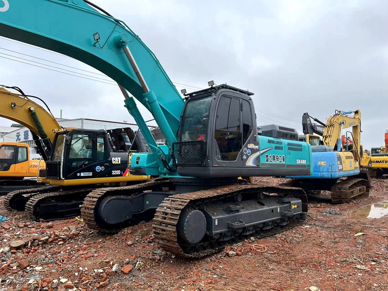 Used Kobelco SK480 excavator