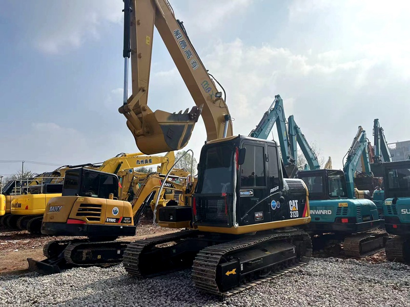 Used Caterpillar CAT312D excavator