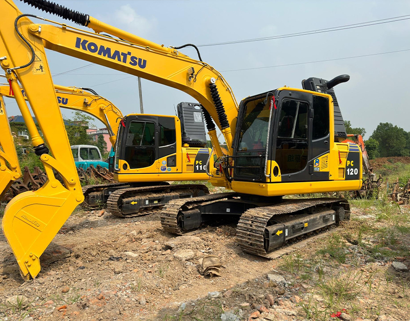 Used Komatsu pc120